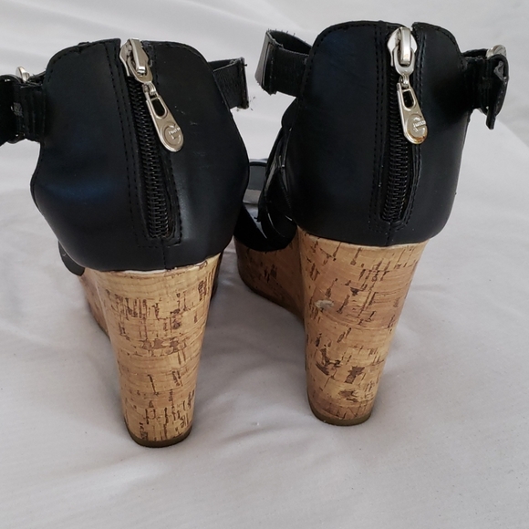 Guess Strappy Cork Wedges - Picture 4 of 8